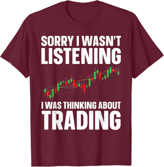 Best Stock Market Art Women Stock Trading Day Trader T-Shirt - T-Shirt | Maroon