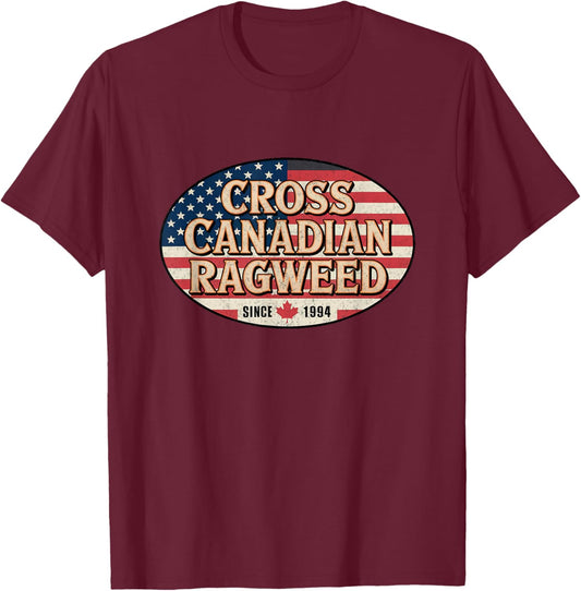 I Miss Ragweed | Cross Canadian Ragweed T-Shirt - T-Shirt | Maroon