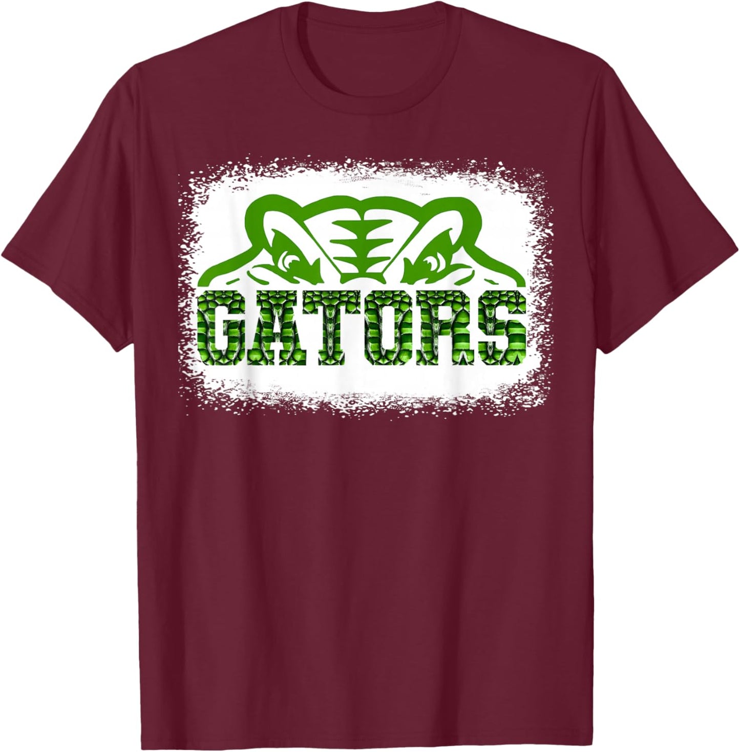 Go Cheer Gator Design Gift Women Girls Boys Kids T-Shirt - T-Shirt | Maroon