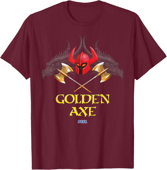 Golden Axe Death Adder SEGA Genesis video game T-Shirt - T-Shirt | Maroon