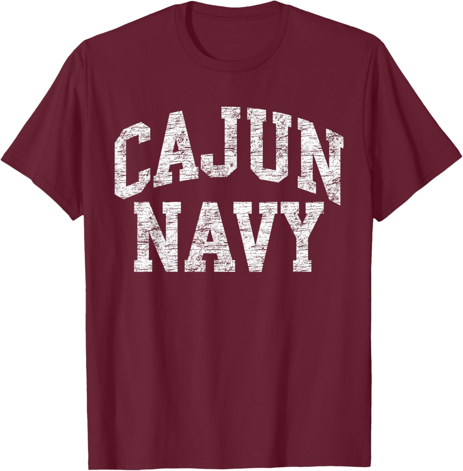 Cajun Navy Vintage T-Shirt - T-Shirt | Maroon