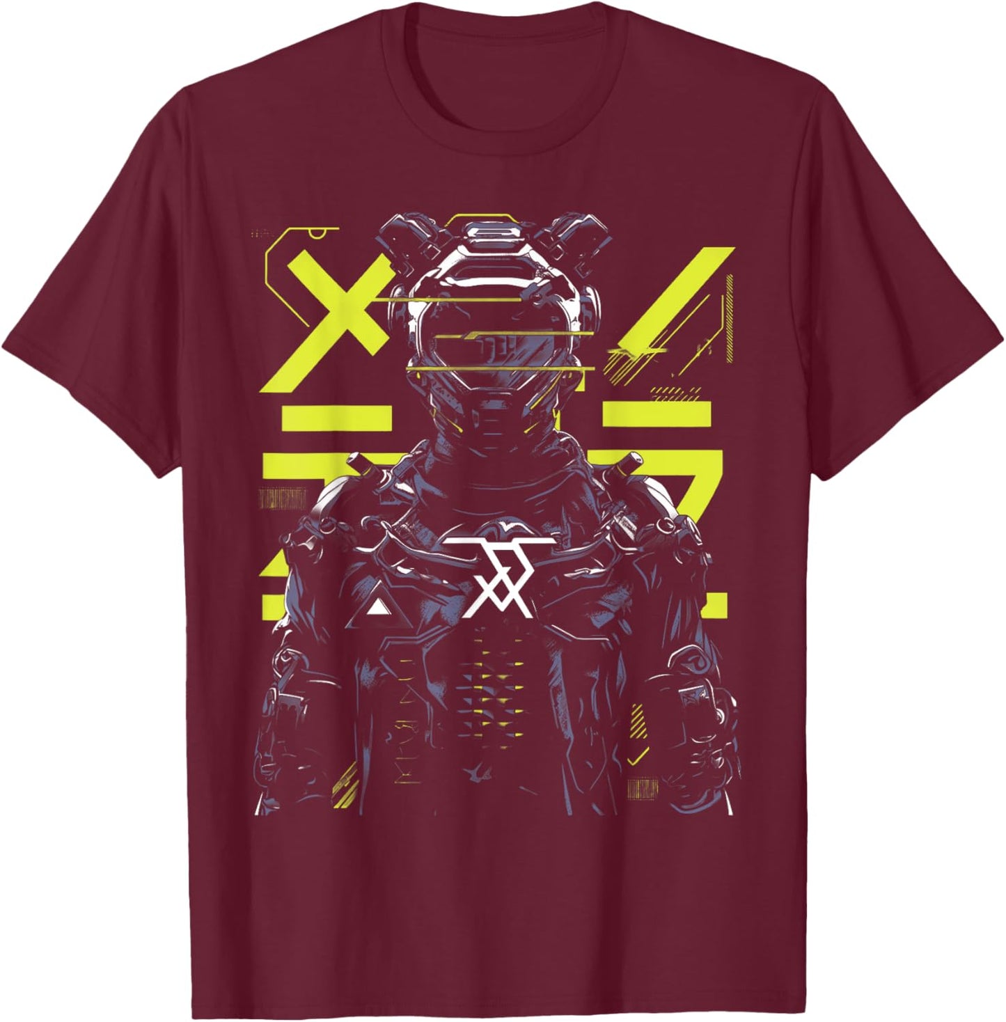 Futuristic Techwear Japanese Cyberpunk Harajuku Anime Manga T-Shirt - T-Shirt | Maroon