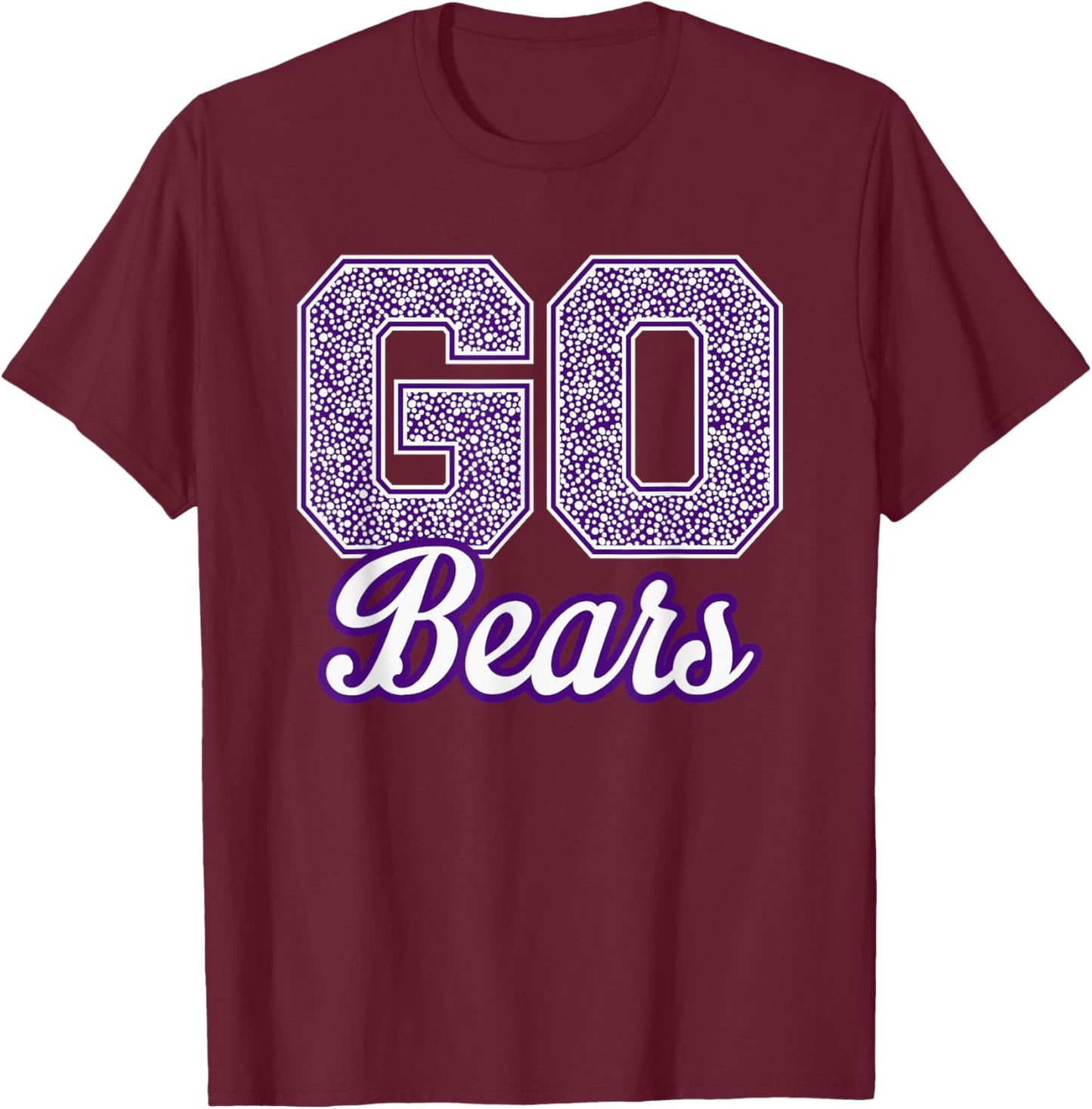 Cherokee Bluff Bears GO! School Pride T-Shirt - T-Shirt | Maroon