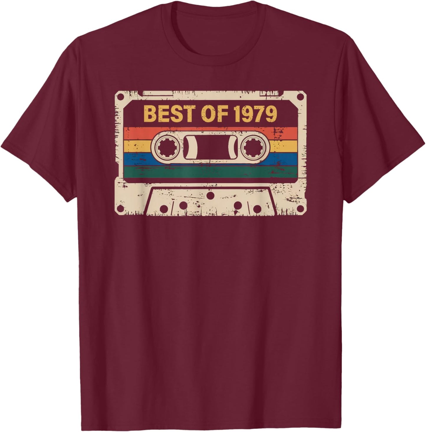 47th Birthday BEST 1979 Birthday Gifts Women T-Shirt - T-Shirt | Maroon