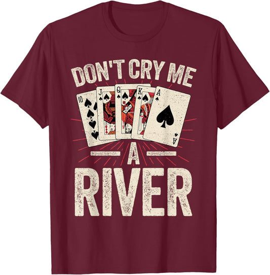 Poker Player T-Shirt - T-Shirt | Maroon