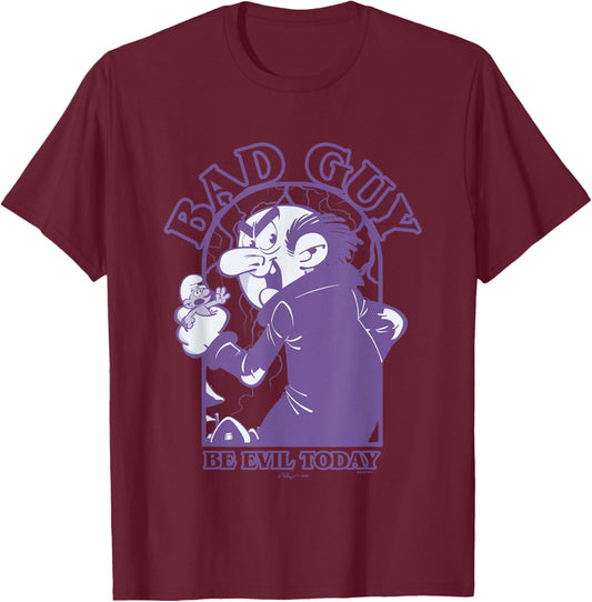 The Smurfs Bad Guy Be Evil Today Gargamel T-Shirt - T-Shirt | Maroon