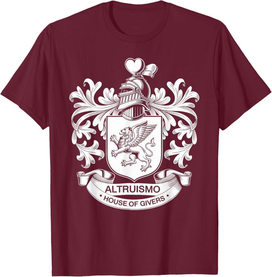 Altruismo House Of Givers T-Shirt - T-Shirt | Maroon
