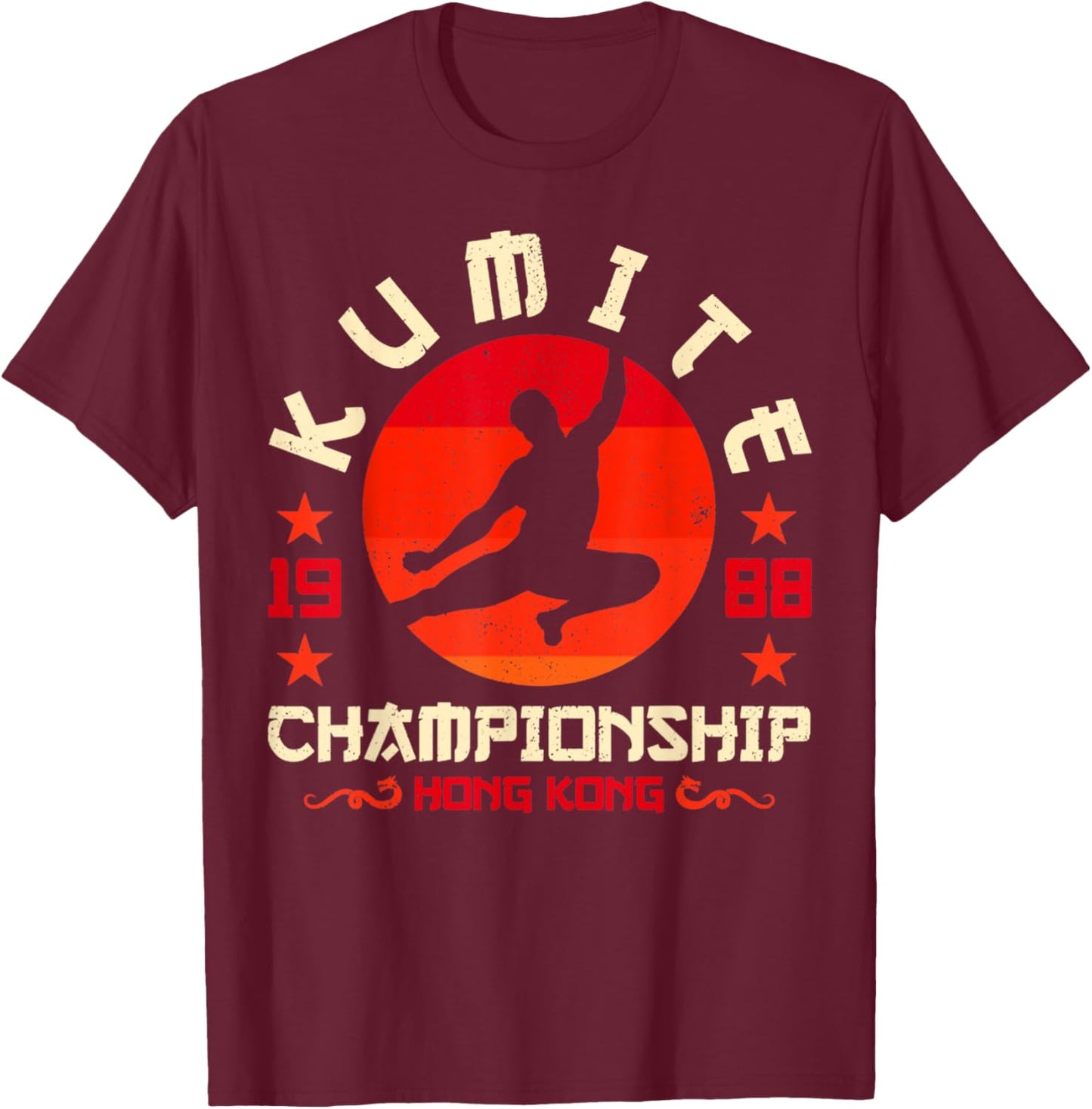 Karate Champion T-Shirt - T-Shirt | Maroon