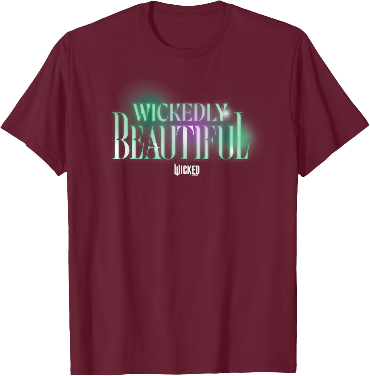 Wicked Wickedly Beautiful T-Shirt - T-Shirt | Maroon