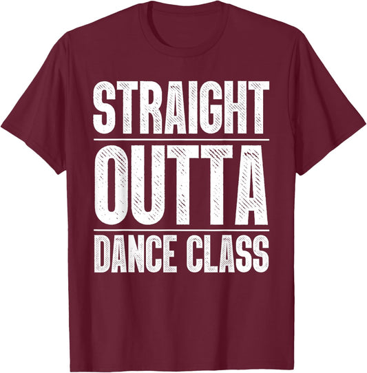 Dance Art For Girl Women Dance Lover Ballet Recital Dancer T-Shirt - T-Shirt | Maroon