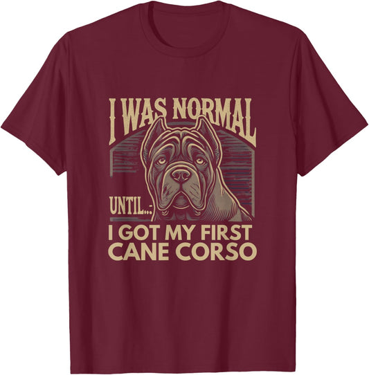 Cane Corso Shirt Cane Corso Lover Cane Corsos T-Shirt - T-Shirt | Maroon