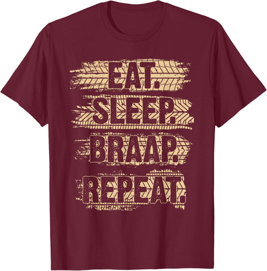 Cool Dirt Bike Art Women Motor Bike Dirtbike Racing T-Shirt - T-Shirt | Maroon