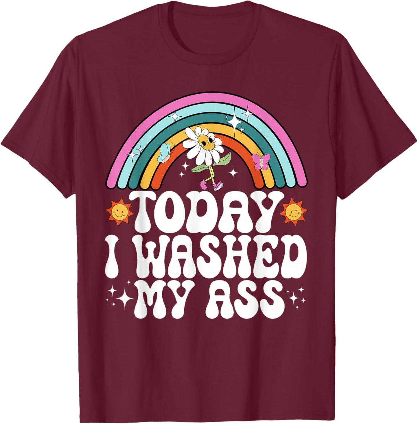Funny Embarrassing Adult Humor T-Shirt - T-Shirt | Maroon