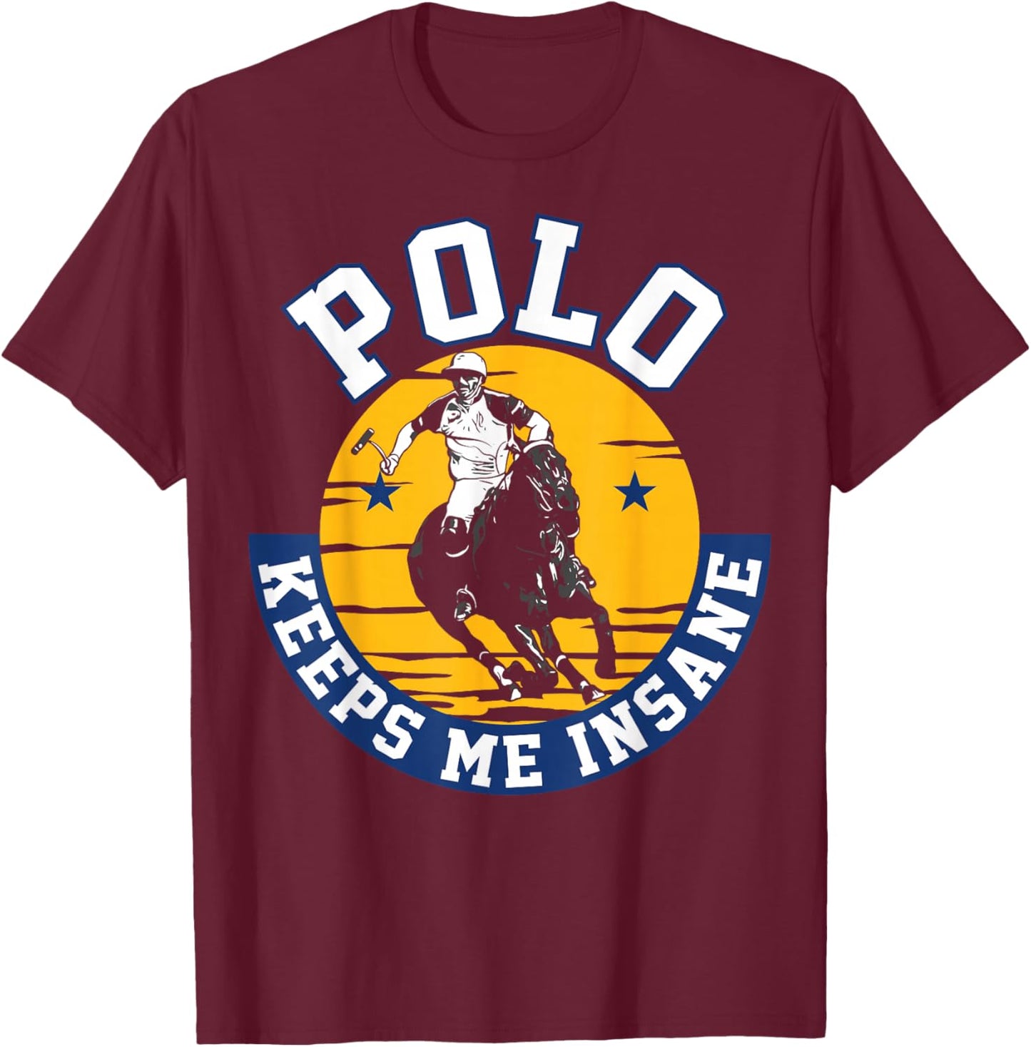 Sports Polo T-Shirt - T-Shirt | Maroon