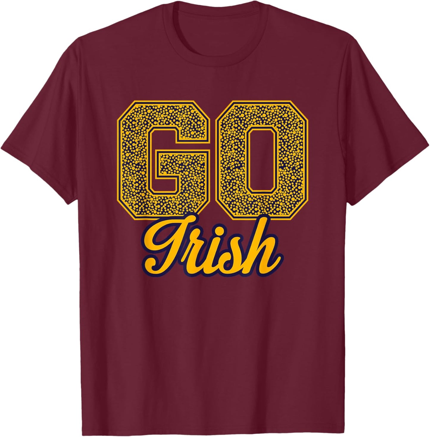 Notre Dame Irish GO! School Pride T-Shirt - T-Shirt | Maroon