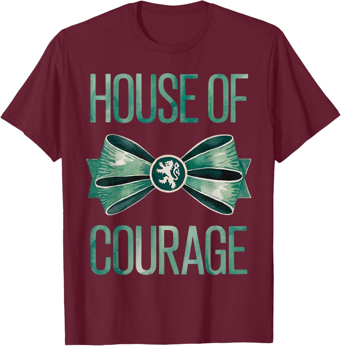 Isibindi House of Courage House, RCA Courage School Spirit T-Shirt - T-Shirt | Maroon