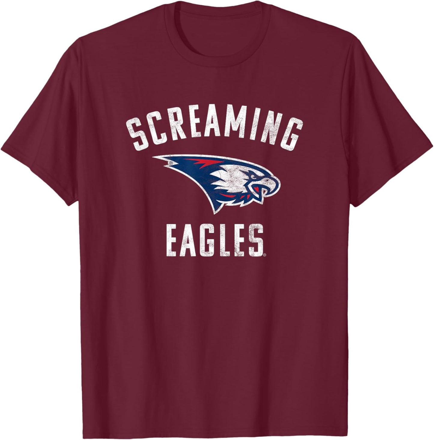 University of Southern Indiana USI Eagles Large T-Shirt - T-Shirt | Maroon