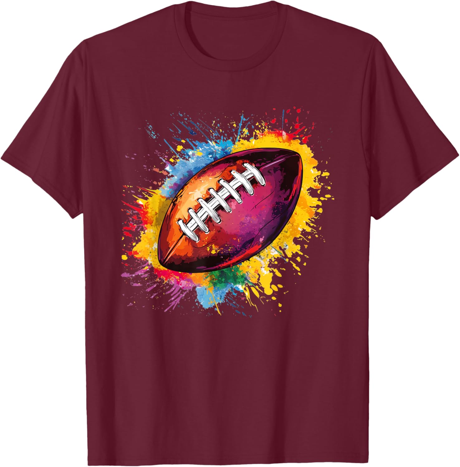 Football - Game Day - Graphic T-Shirt - T-Shirt | Maroon