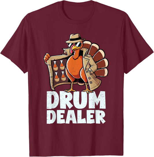 Funny Thanksgiving meme Turkey day T-Shirt - T-Shirt | Maroon