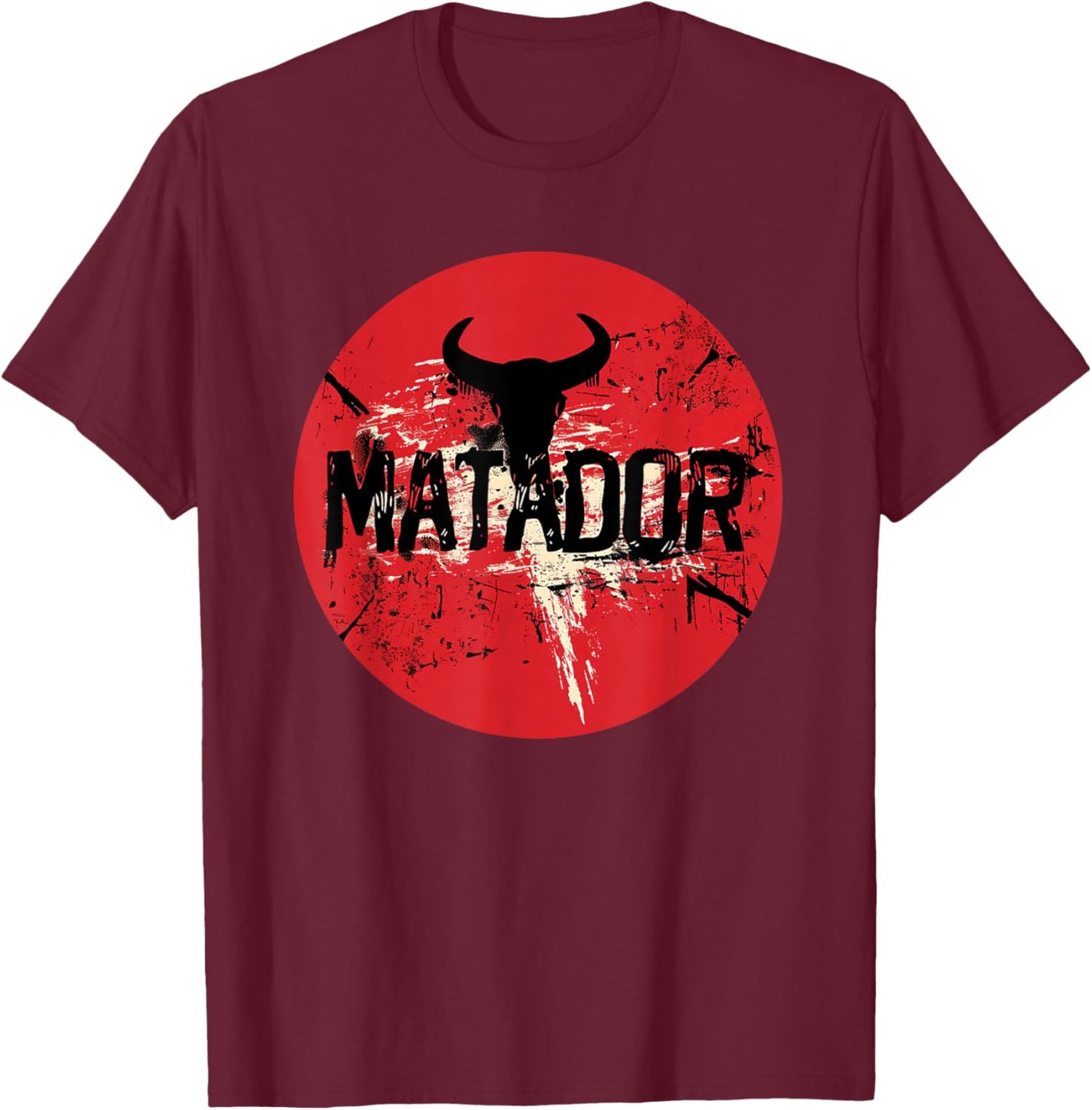 Awesome red Matador Costume for Boys and Girls T-Shirt - T-Shirt | Maroon