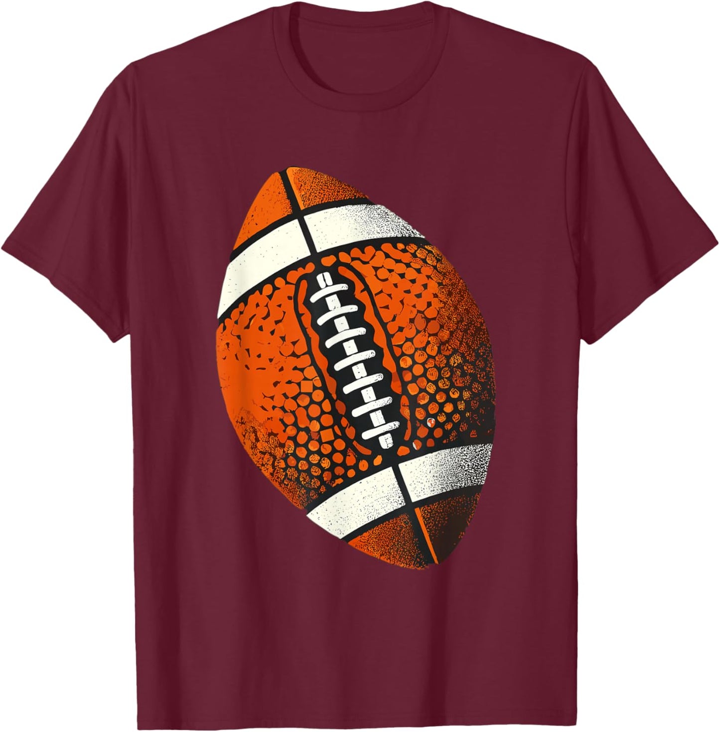 American Football Vintage Football T-Shirt - T-Shirt | Maroon