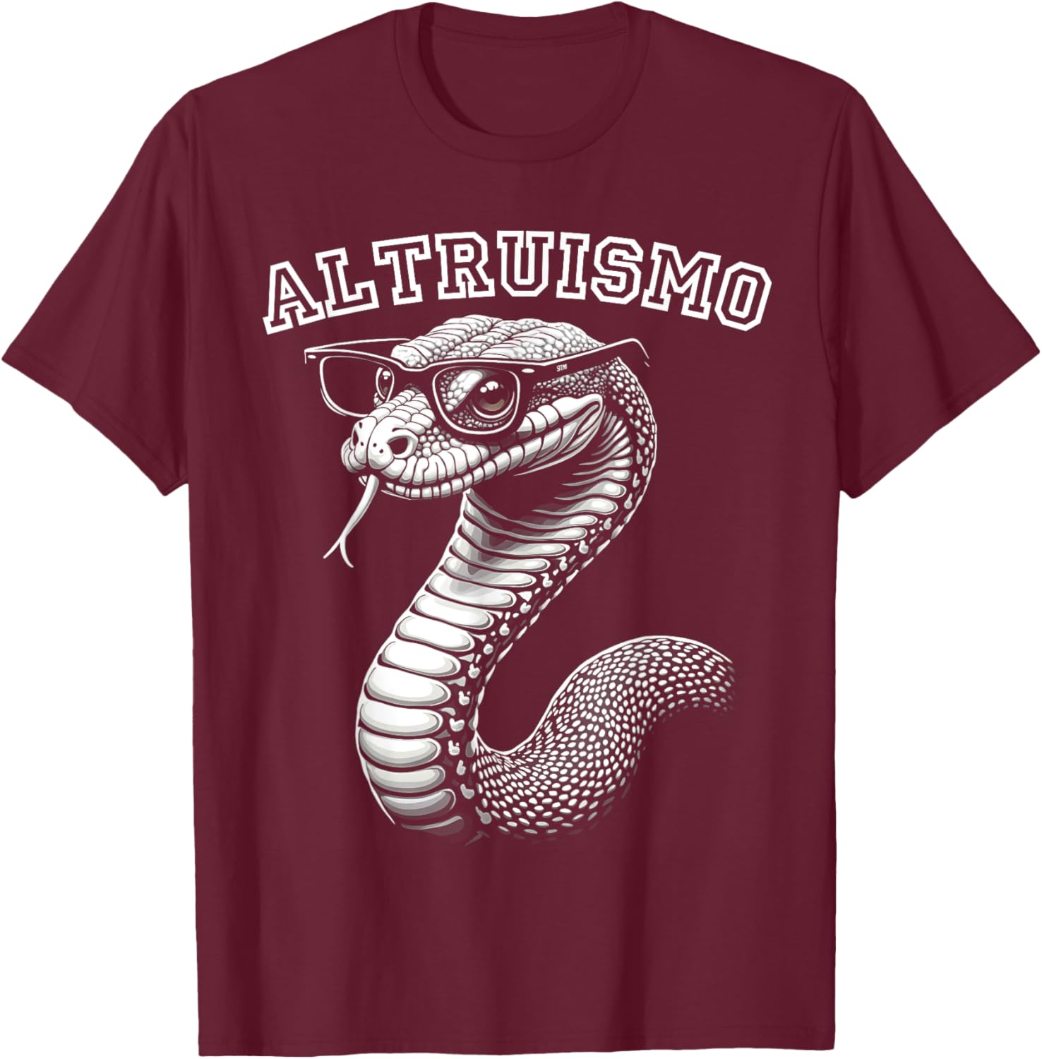 Altruismo House of Givers RCA School Snake Student T-Shirt - T-Shirt | Maroon