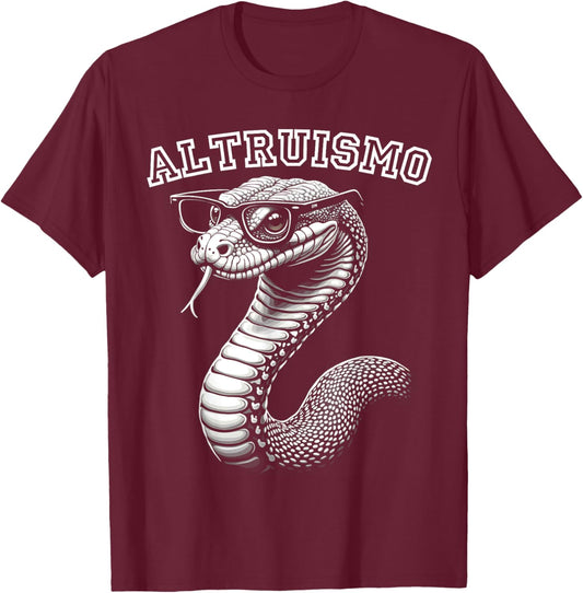 Altruismo House of Givers RCA School Snake Student T-Shirt - T-Shirt | Maroon