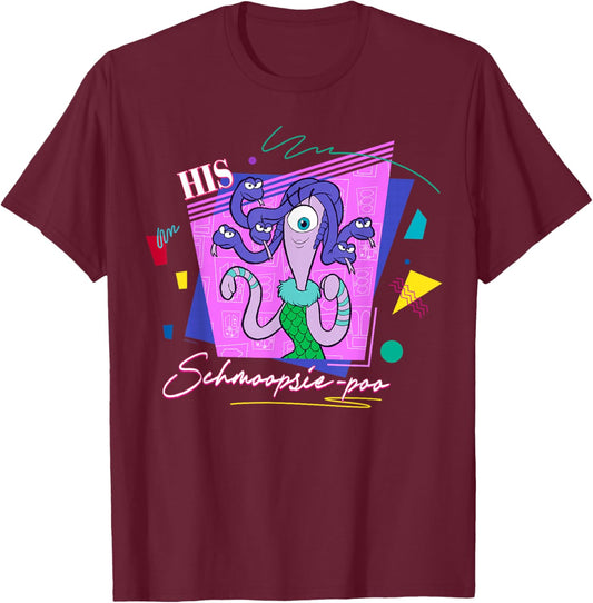 Disney & Pixar’s Monsters, Inc. Valentine His Schmoopsie-Poo T-Shirt - T-Shirt | Maroon