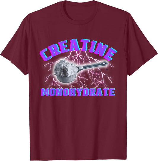 Funny creatine T-Shirt - T-Shirt | Maroon