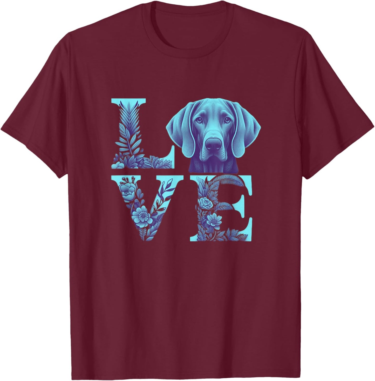 Weimaraner Lover Weimaraners Weimaraner T-Shirt - T-Shirt | Maroon