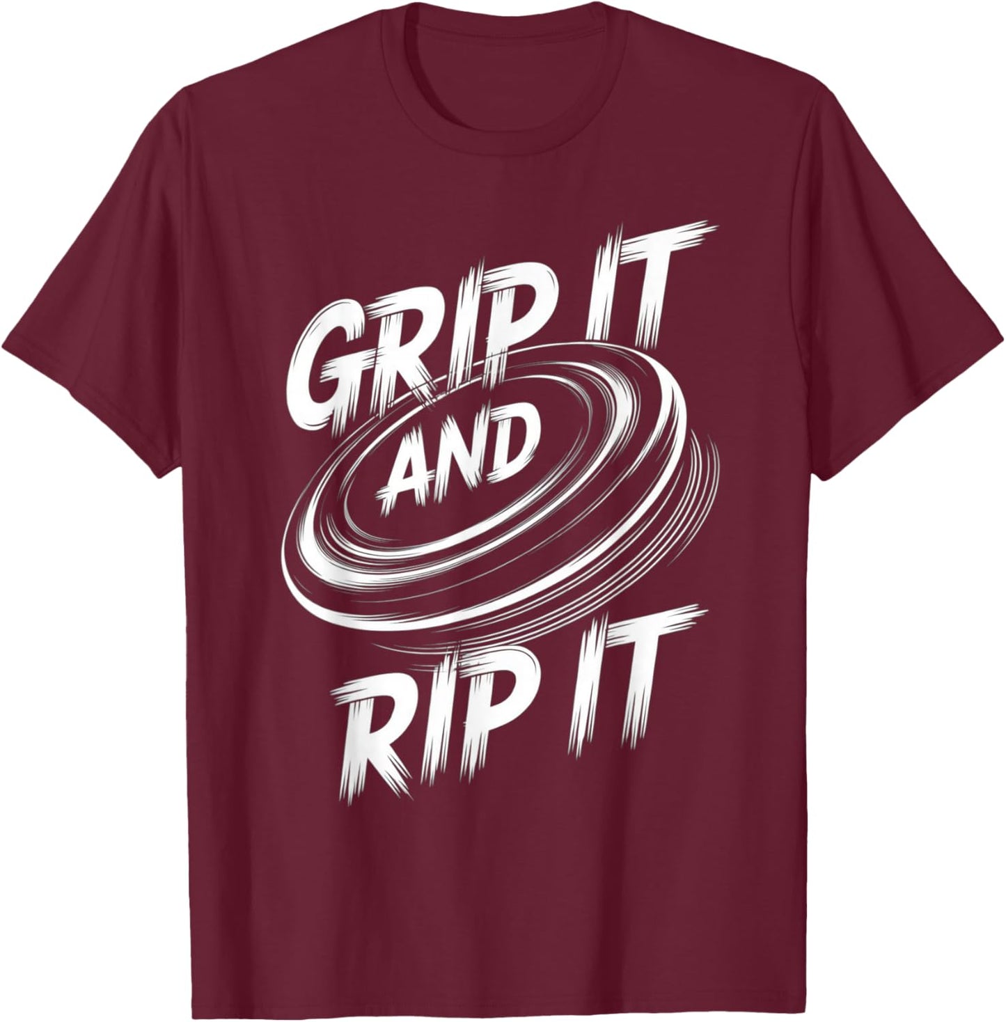 Funny Disc Golf Design Women Disc Golf Player Golfer T-Shirt - T-Shirt | Maroon
