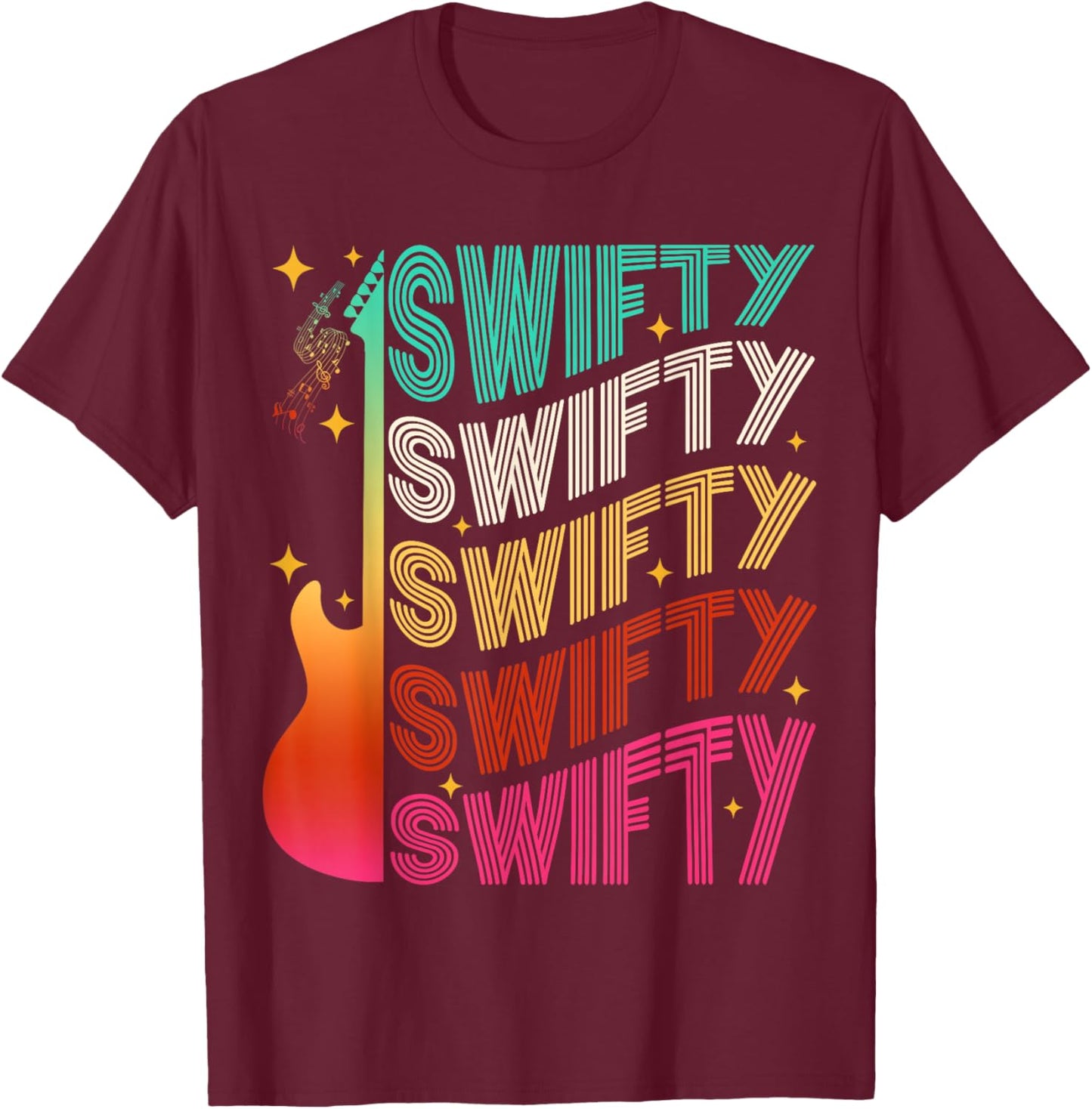Retro Taylor Personalized Name I Love Taylor Girl 70's 80's T-Shirt - T-Shirt | Maroon
