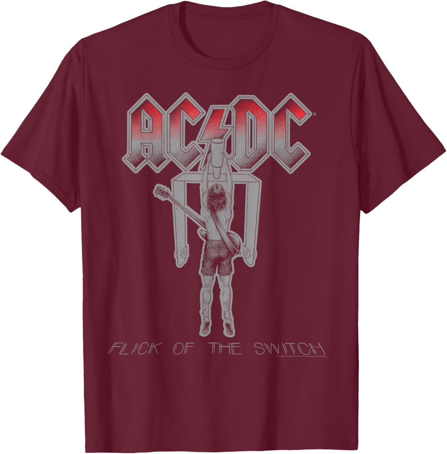 AC/DC - The Switch T-Shirt - T-Shirt | Maroon