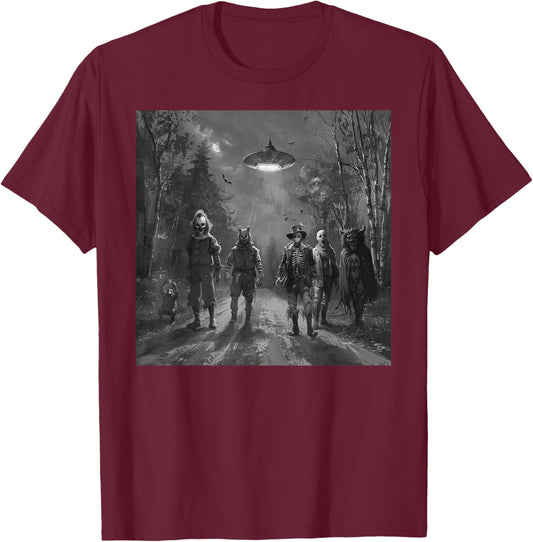 Halloween friends, Halloween design, Halloween T-Shirt - T-Shirt | Maroon