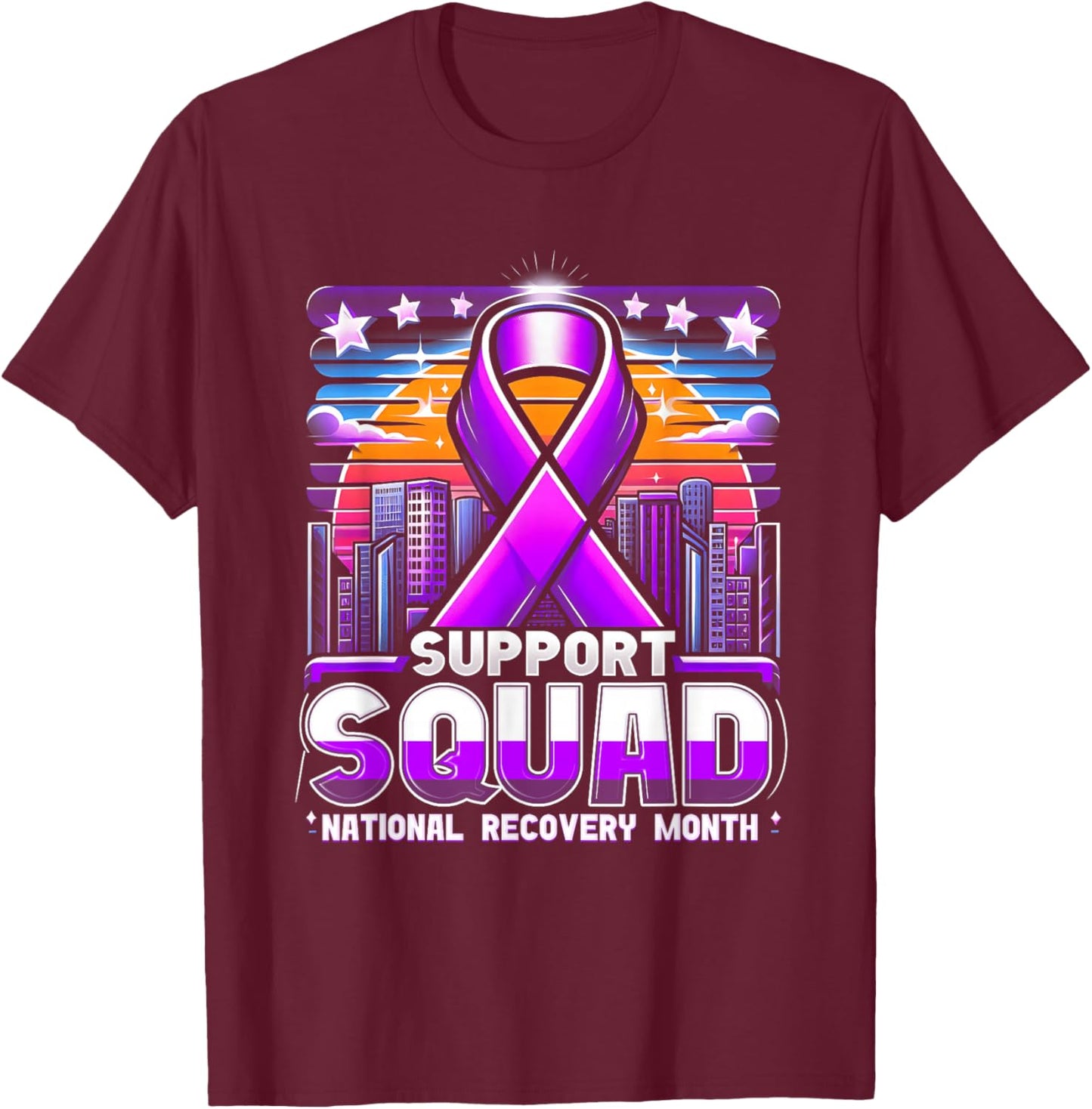 Recovery T-Shirt - T-Shirt | Maroon