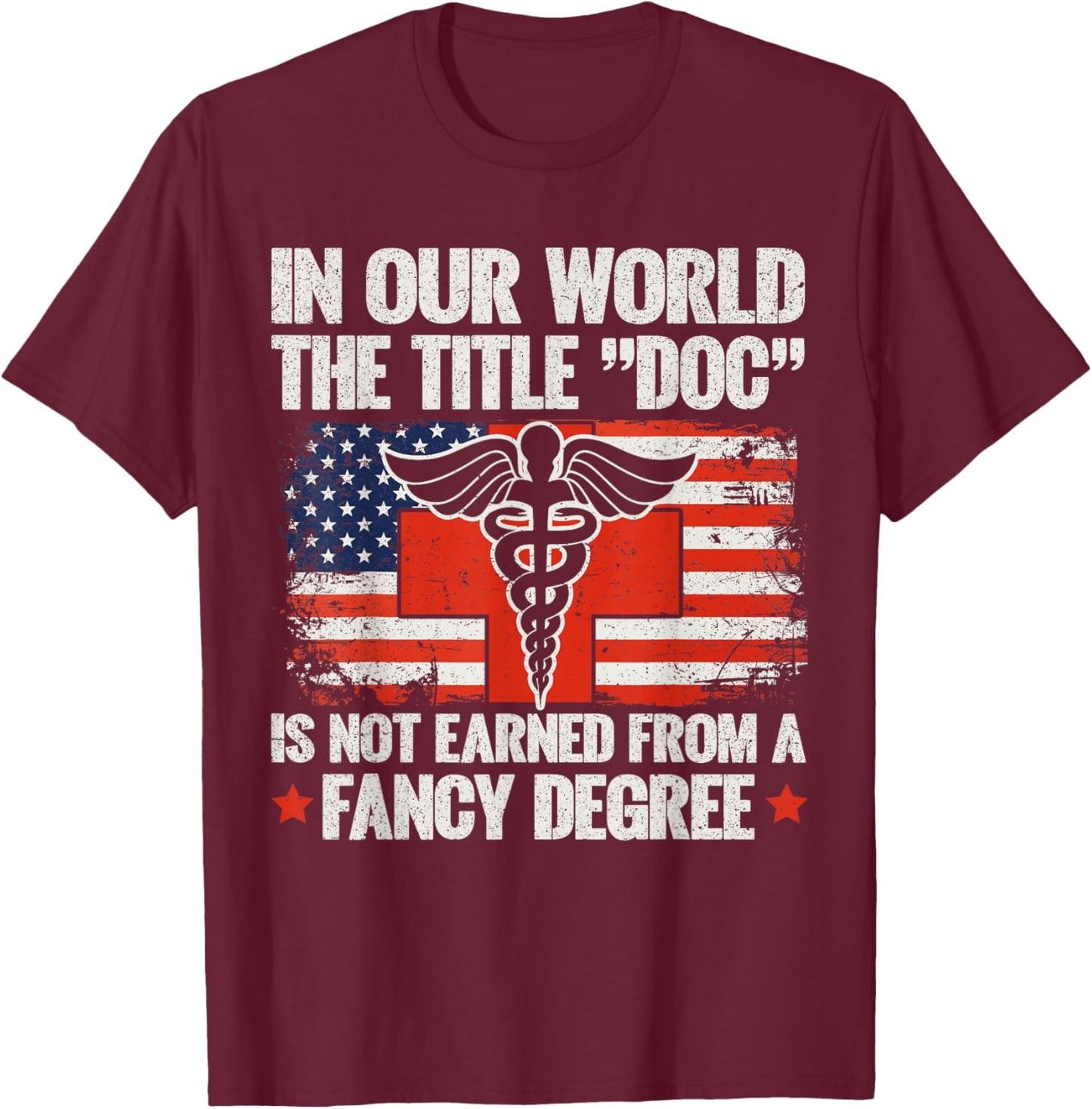 Corpsman T-Shirt - T-Shirt | Maroon
