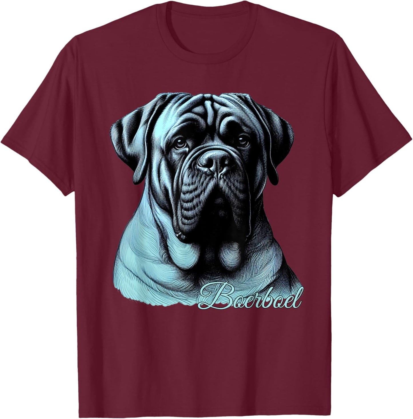 Boerboel Large Mastiff Dog Breed Owners Boerboel Dog Lovers Women T-Shirt - T-Shirt | Maroon