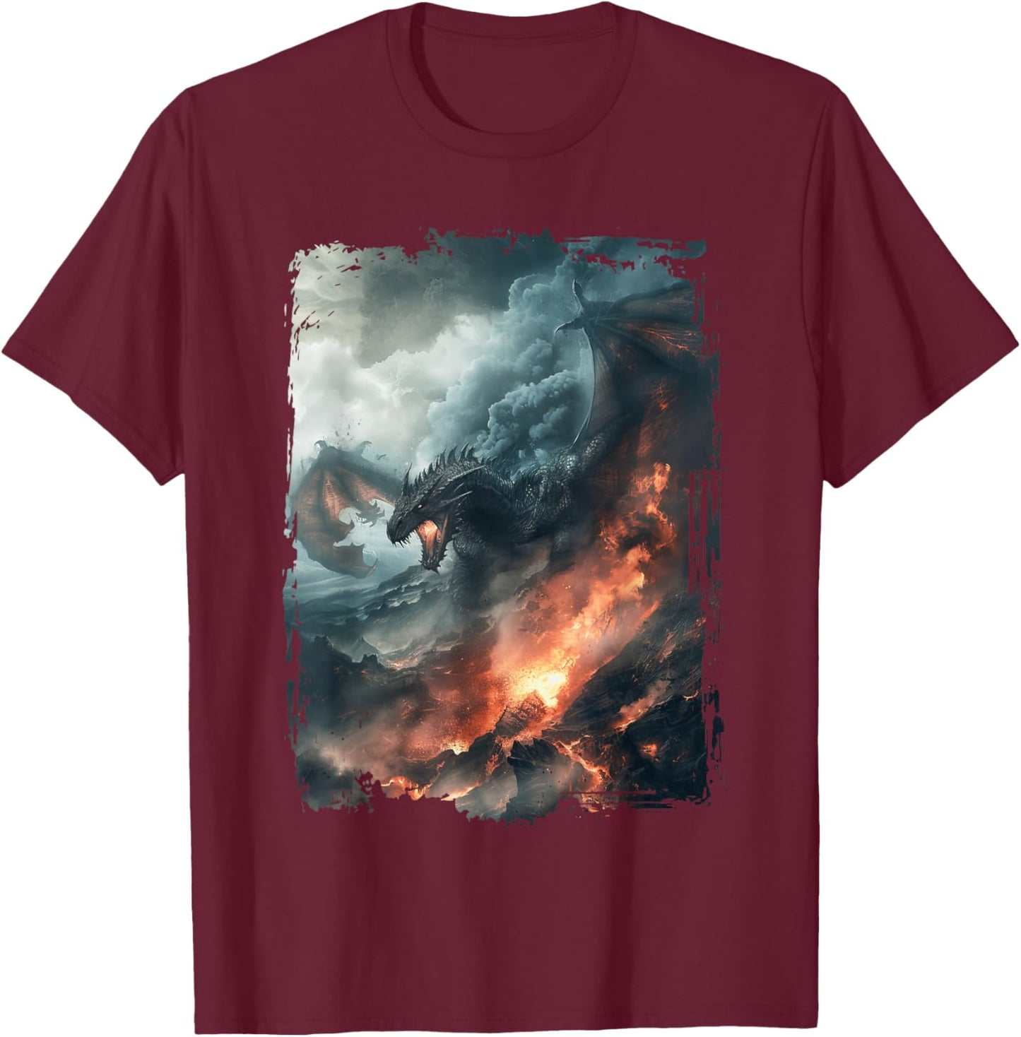 Dragon T-Shirt - T-Shirt | Maroon