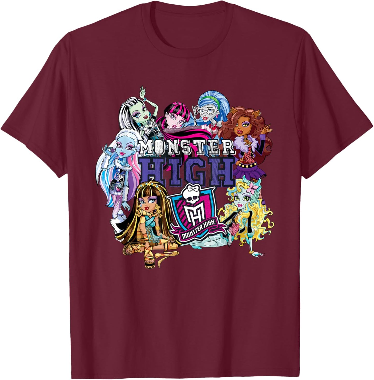 Monster High Alumni - The Boo Crew Returns T-Shirt - T-Shirt | Maroon