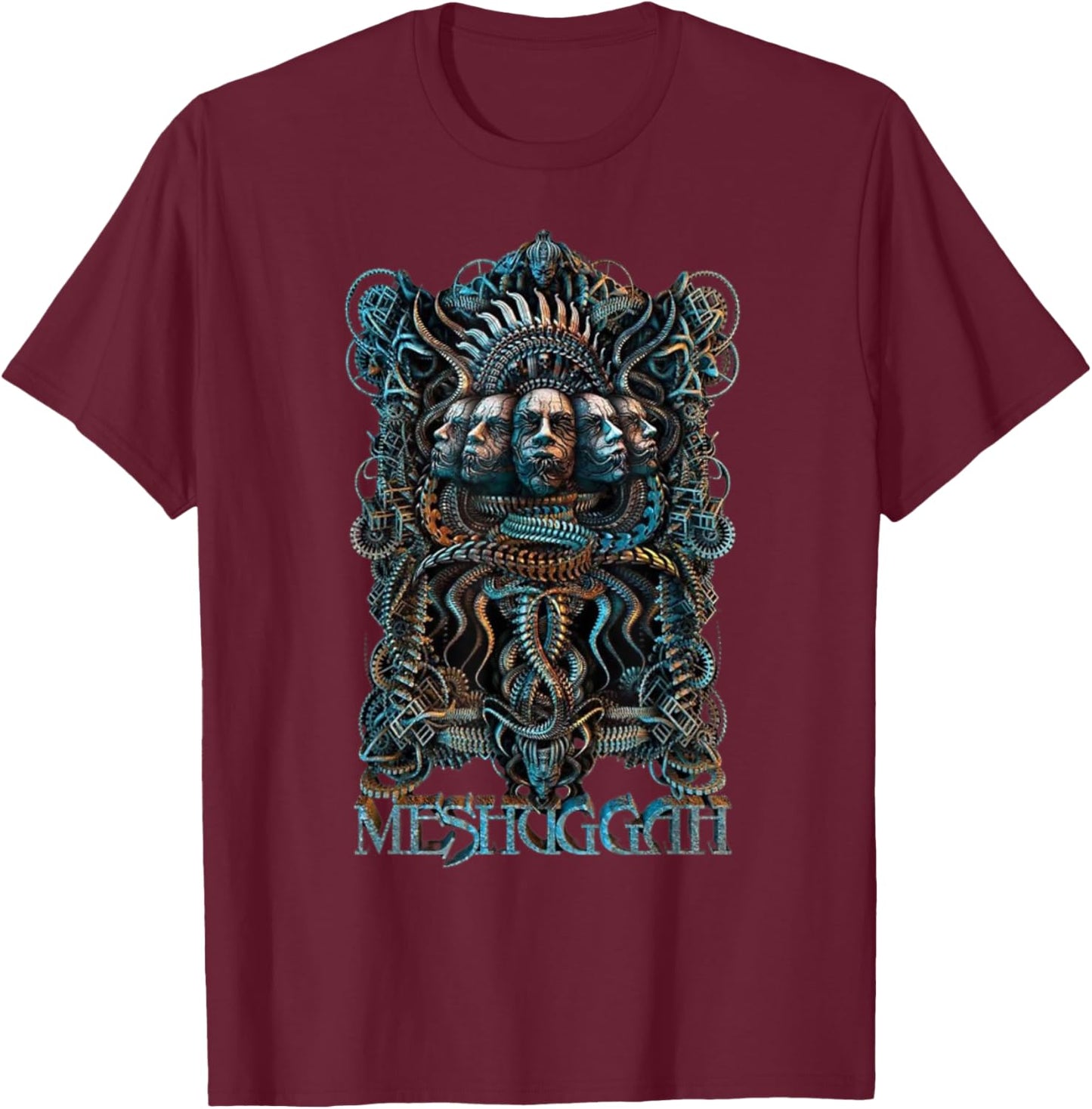 Meshuggah Graphic Design Gifts T-Shirt - T-Shirt | Maroon