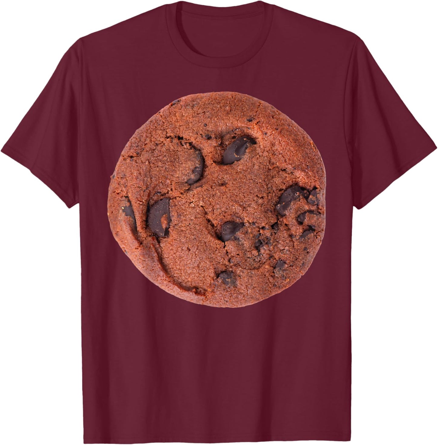 Chocolate Chip Cookie Costume T-Shirt - T-Shirt | Maroon