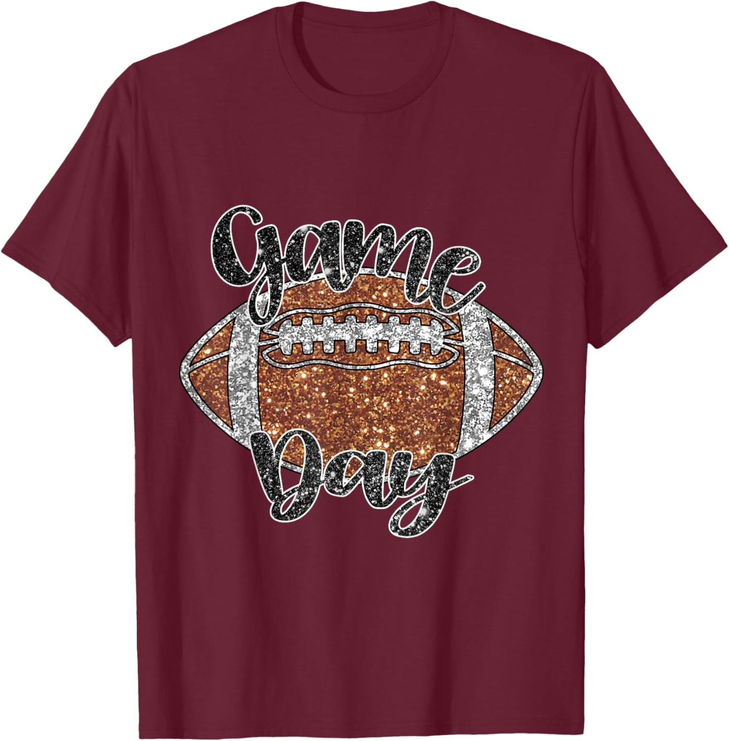 Retro Game Day - Game Day Cool Trendy T-Shirt - T-Shirt | Maroon