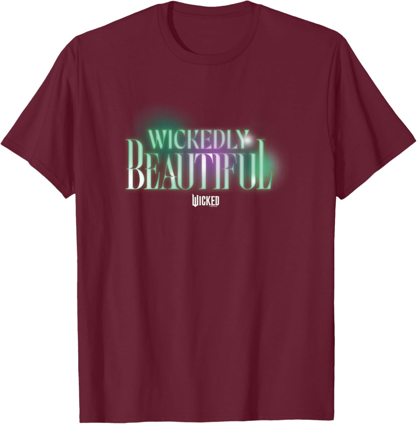 Wicked Wickedly Beautiful T-Shirt - T-Shirt | Maroon