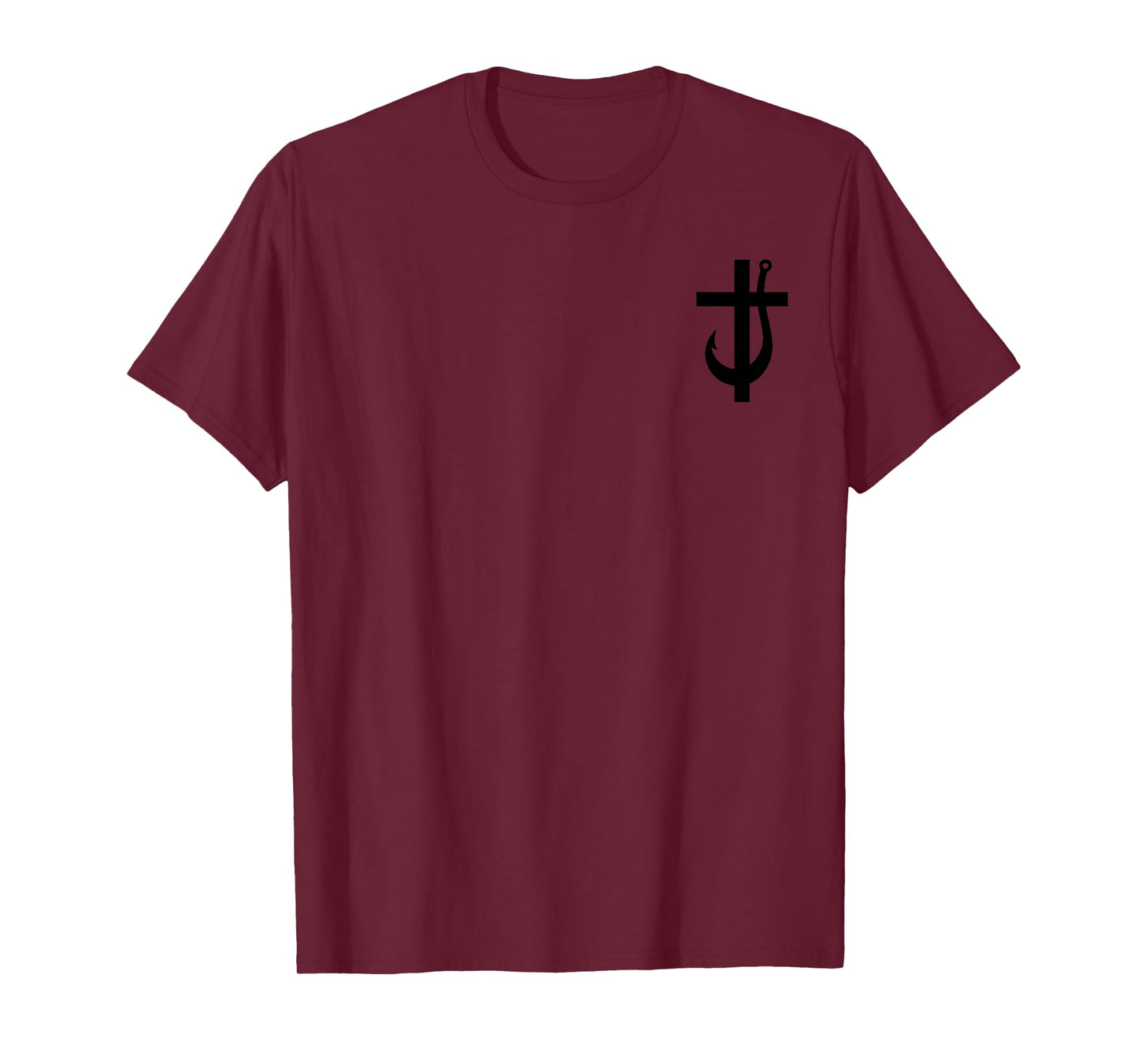Jesus Made Me a Fisherman - Front and Back T-Shirt