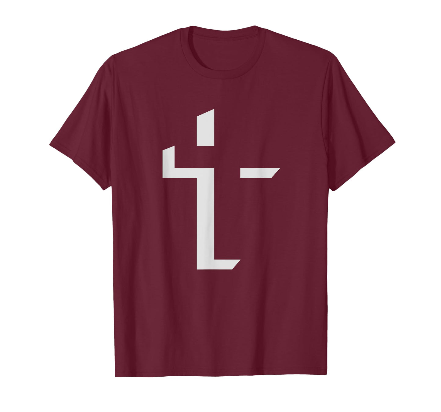 Christian Cross Shadow Faith Religious Jesus Christ Bible T-Shirt