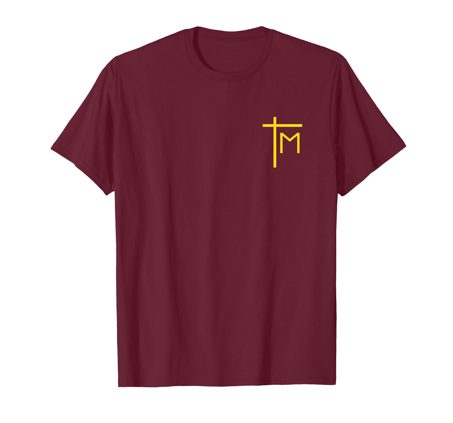 Marian Cross T-Shirt Catholic Pope Saint John Paul II Tee T-Shirt