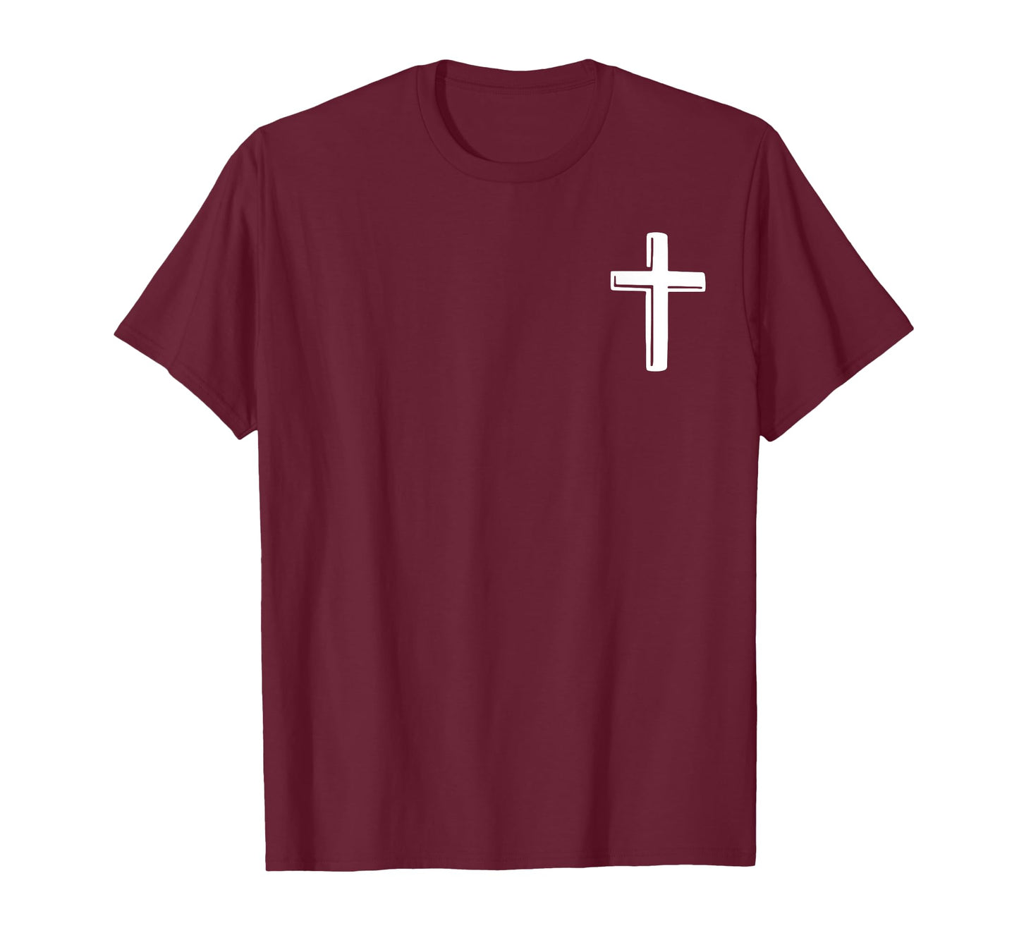 with God All Things are Possible - Front and Back T-Shirt