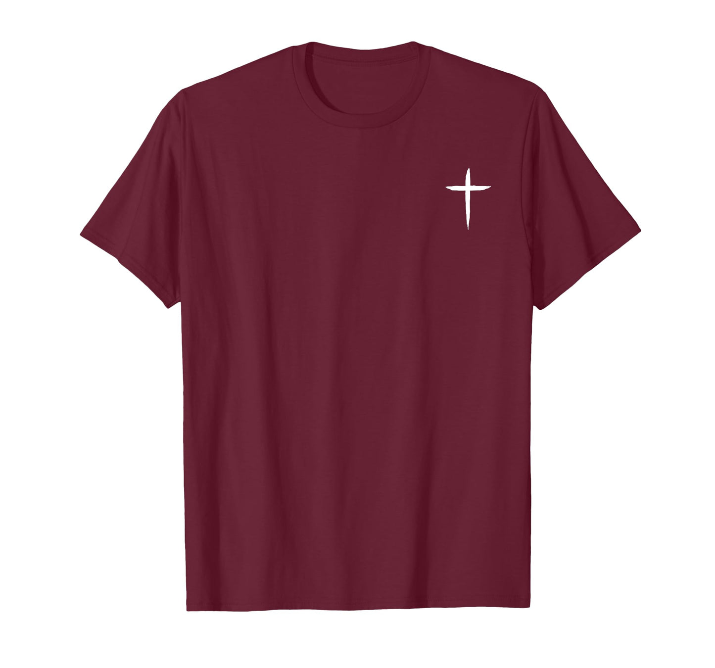 Jesus Christian Cross God Faith Bible Minimal Religious T-Shirt
