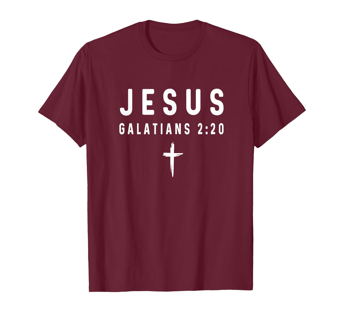Galatians 2:20 2 20 Faith - God Jesus Religious Christian T-Shirt