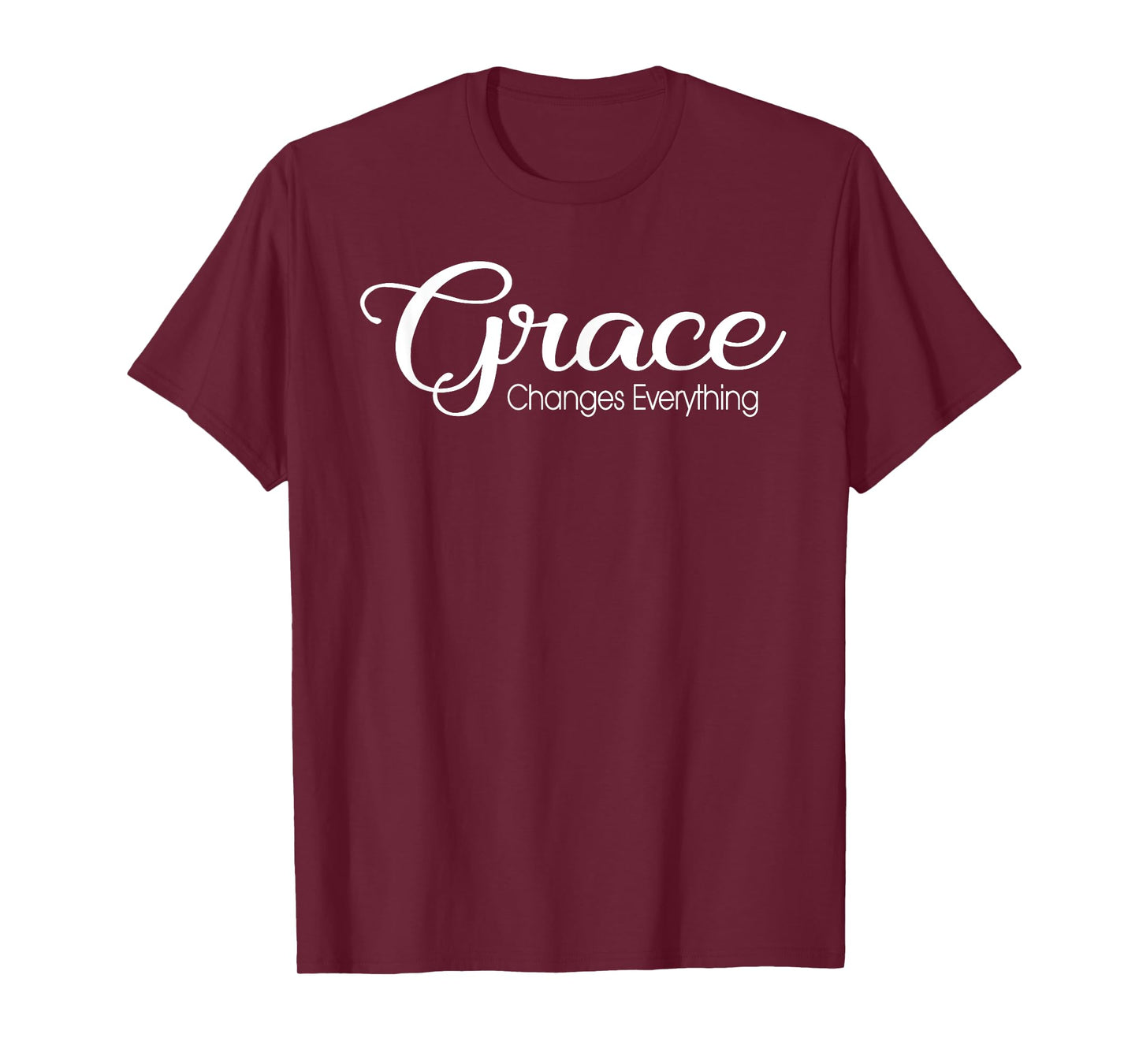 Christian Grace Changes Everything Christianity Jesus T-Shirt